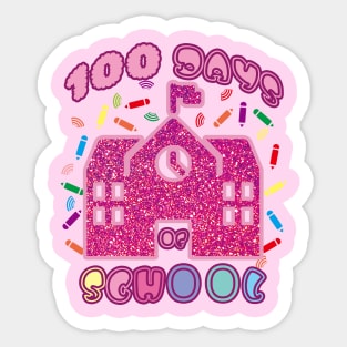 100 Days Of School Sticker